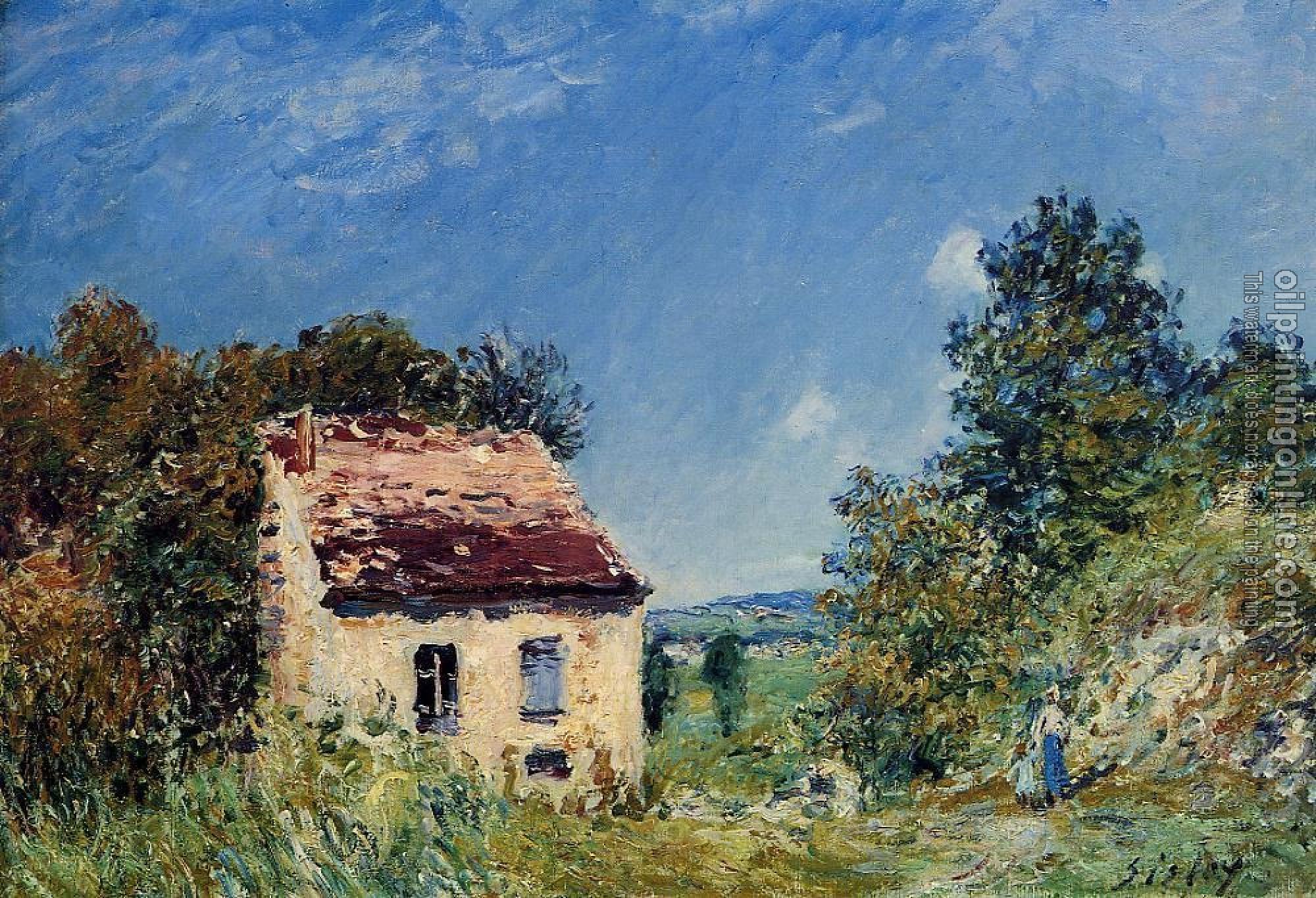 Sisley, Alfred - Abandoned House